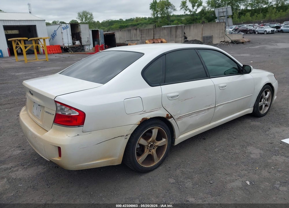 2008 SUBARU LEGACY 2.5I VIN: 4S3BL616987216972
