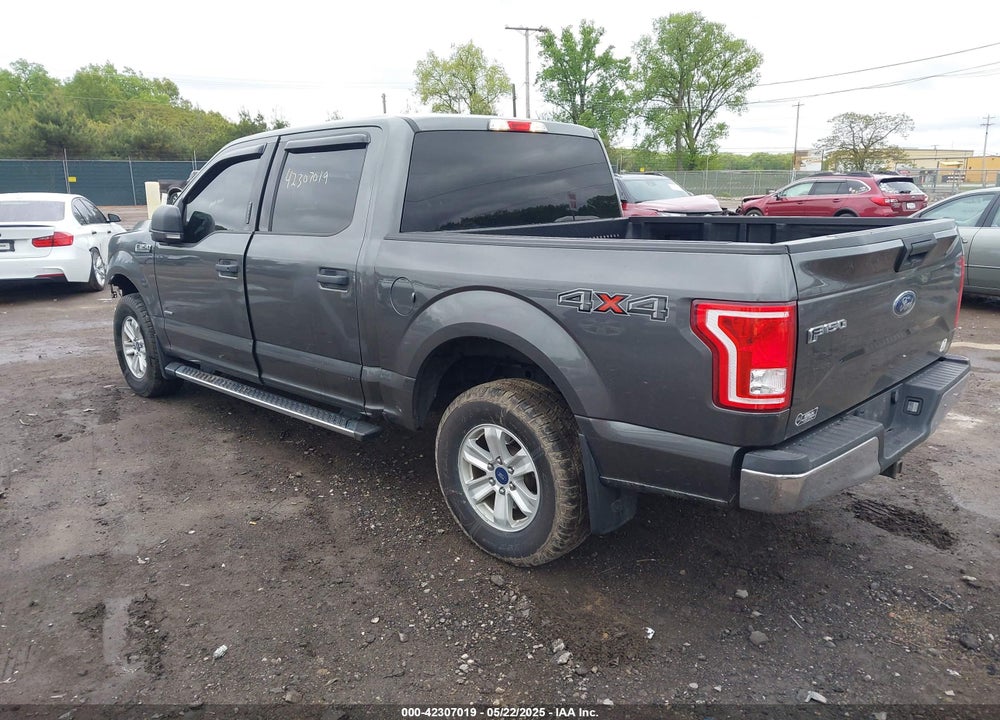2017 FORD F-150 XLT VIN: 1FTEW1EP9HFA85509