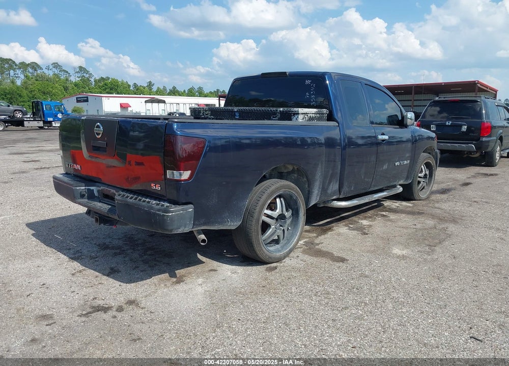 2008 NISSAN TITAN VIN: 1N6BA06A58N358342