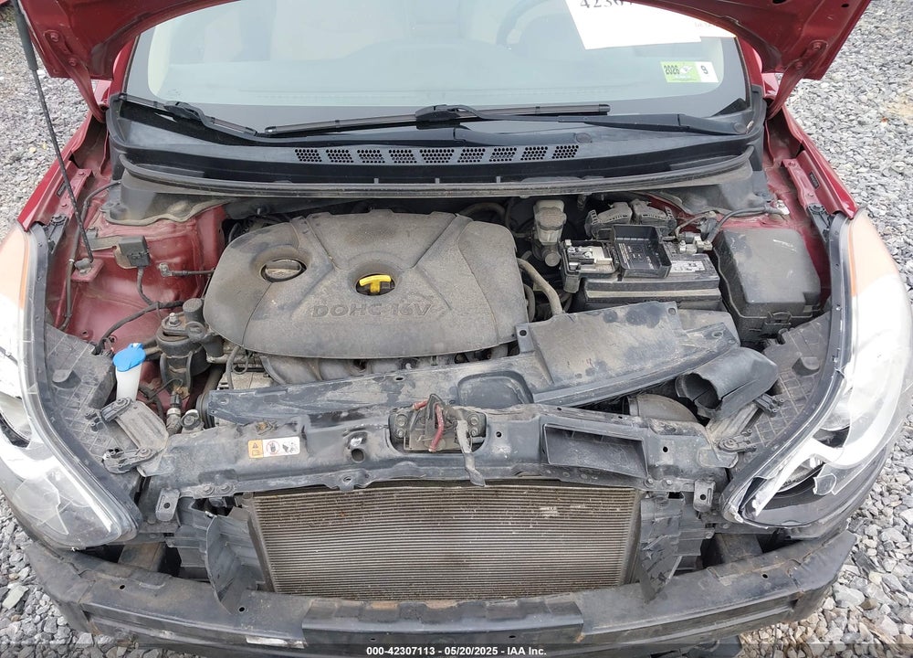 2013 HYUNDAI ELANTRA VIN: 5NPDH4AE8DH444392