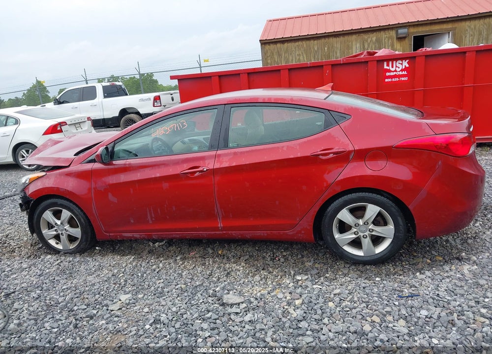 2013 HYUNDAI ELANTRA VIN: 5NPDH4AE8DH444392