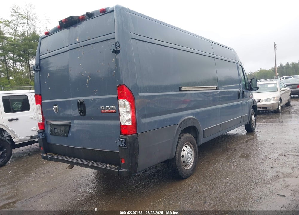 2021 RAM PROMASTER 3500 CARGO VAN HIGH ROOF 159 WB EXT VIN: 3C6MRVJG0ME574229