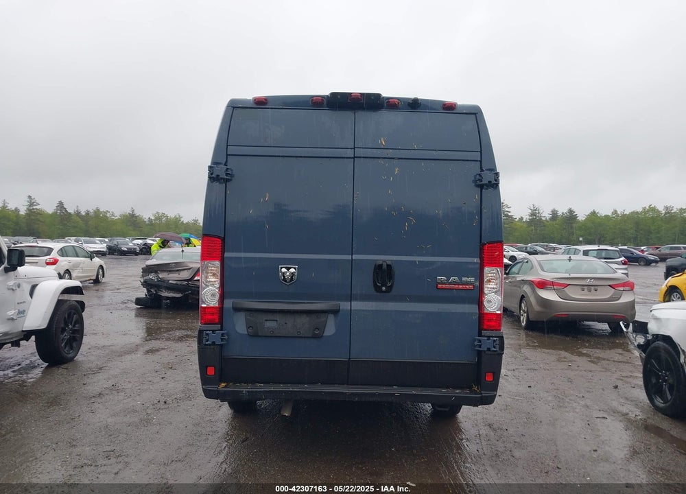 2021 RAM PROMASTER 3500 CARGO VAN HIGH ROOF 159 WB EXT VIN: 3C6MRVJG0ME574229