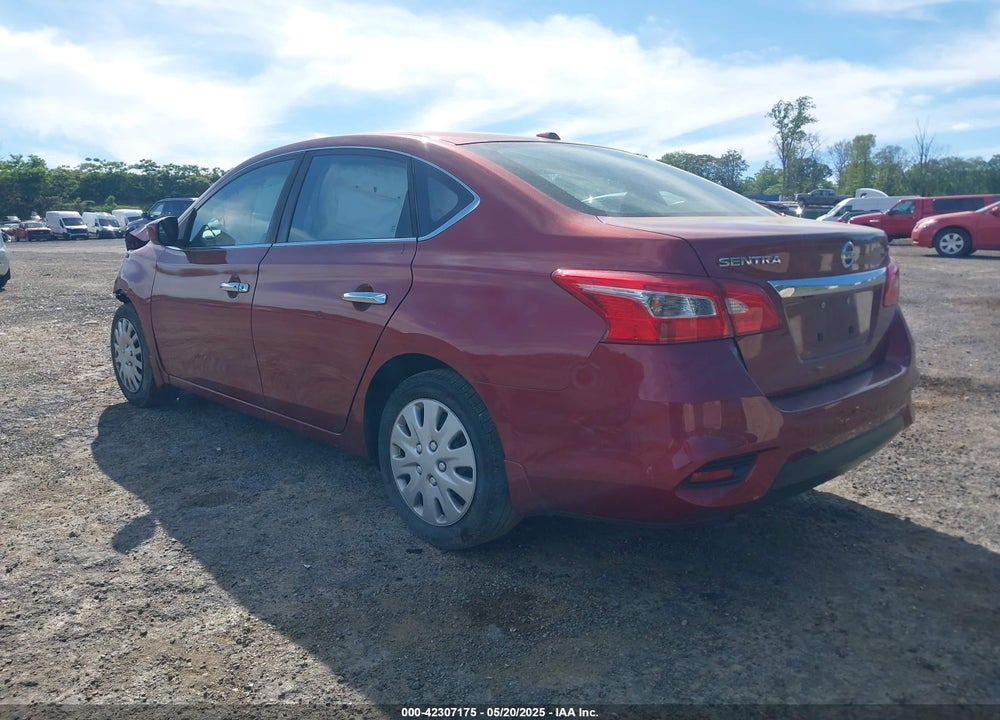 2017 NISSAN SENTRA SV VIN: 3N1AB7AP8HY238055