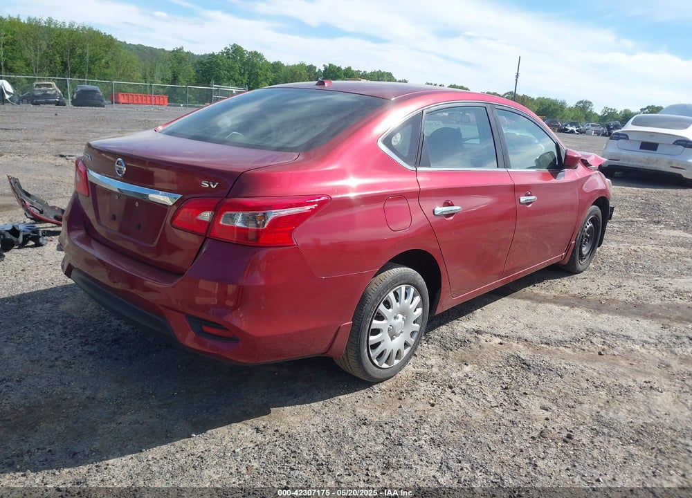 2017 NISSAN SENTRA SV VIN: 3N1AB7AP8HY238055