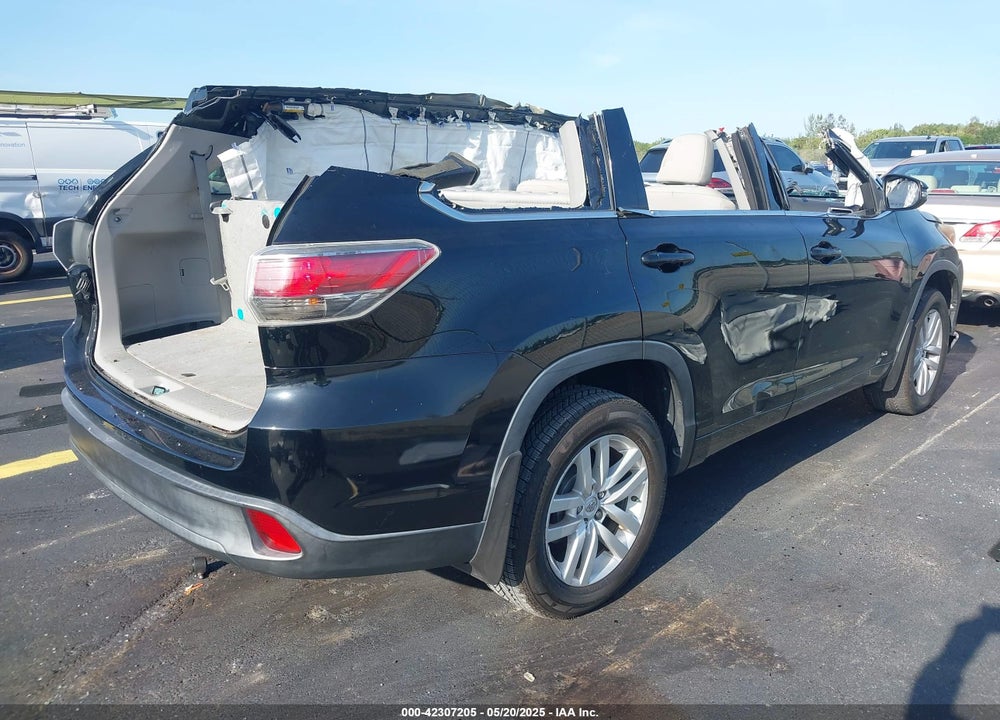 2014 TOYOTA HIGHLANDER LE PLUS V6/LE V6 VIN: 5TDZKRFH4ES005192