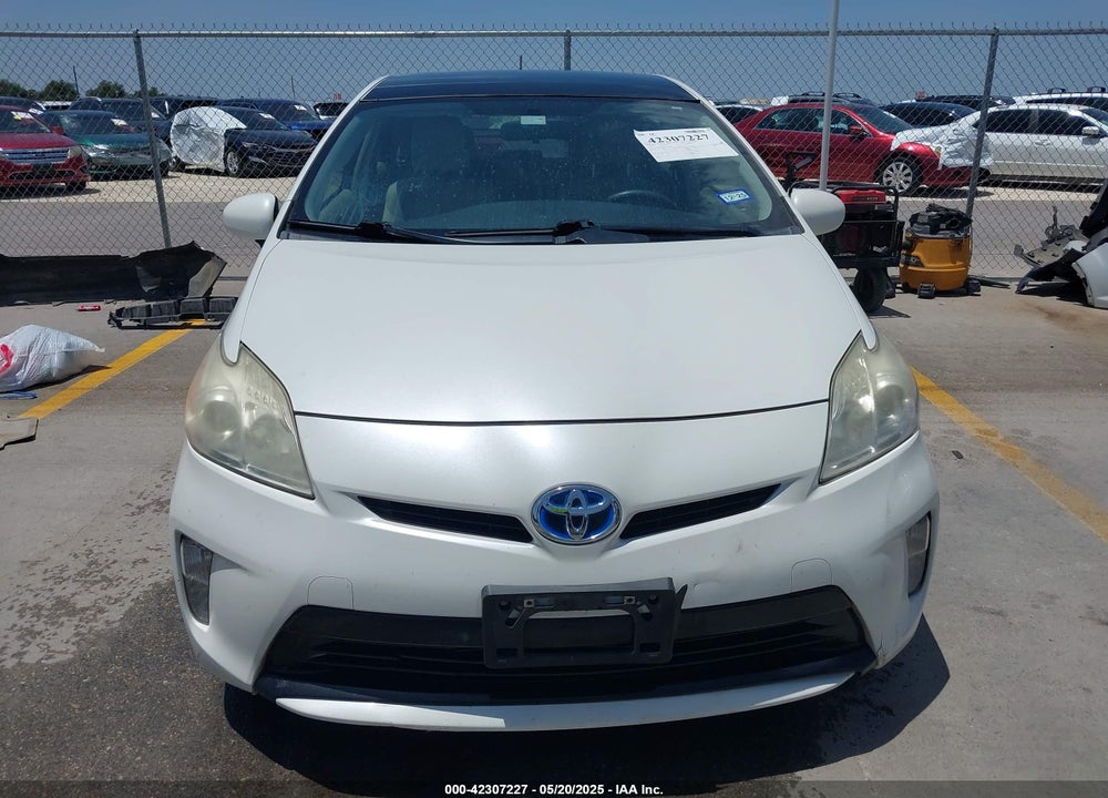 2012 TOYOTA PRIUS VIN: JTDKN3DU6C5435587