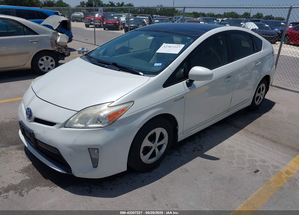 2012 TOYOTA PRIUS VIN: JTDKN3DU6C5435587