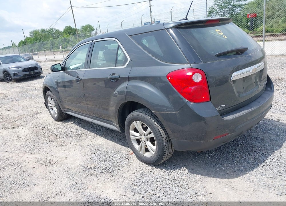 2013 CHEVROLET EQUINOX VIN: 2GNALBEK7D6233606