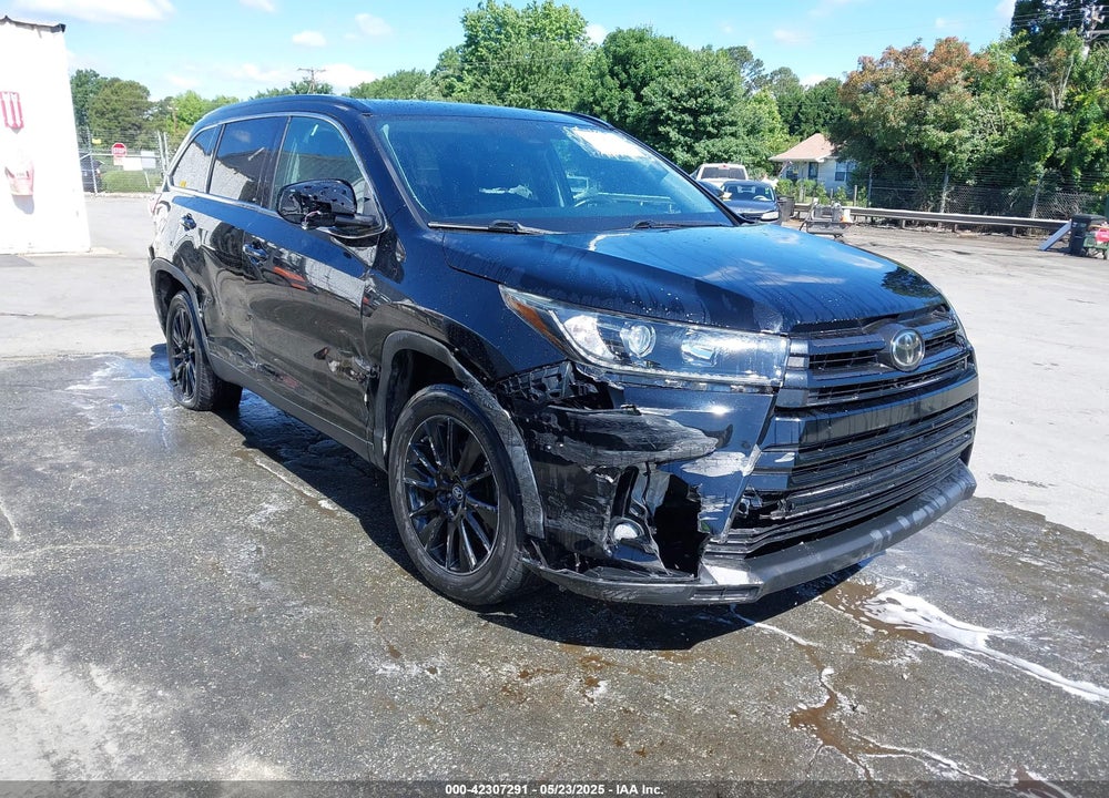 2019 TOYOTA HIGHLANDER SE VIN: 5TDKZRFH8KS573390