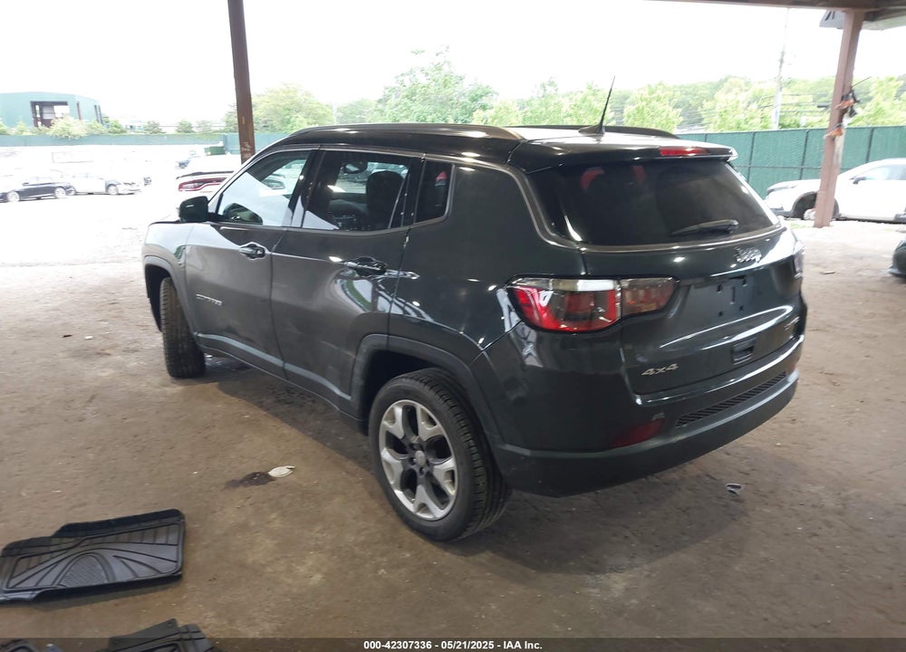 2018 JEEP COMPASS LIMITED 4X4 VIN: 3C4NJDCB2JT190265