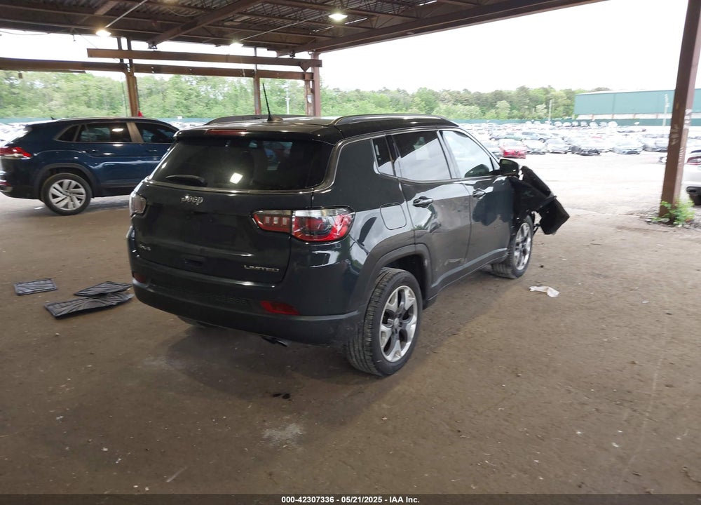 2018 JEEP COMPASS LIMITED 4X4 VIN: 3C4NJDCB2JT190265