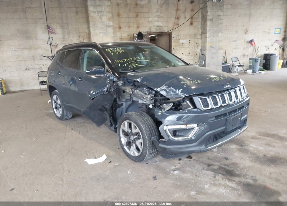 2018 JEEP COMPASS LIMITED 4X4 VIN: 3C4NJDCB2JT190265