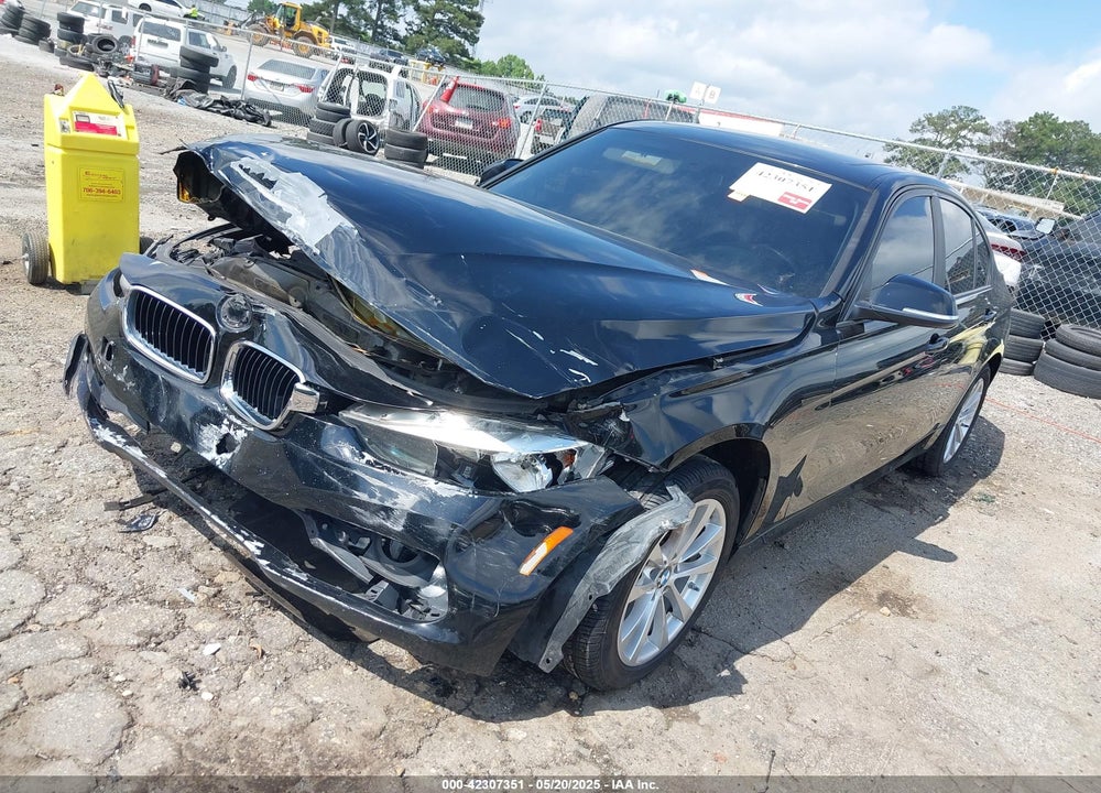 2017 BMW 3 SERIES VIN: WBA8E5G30HNU42709