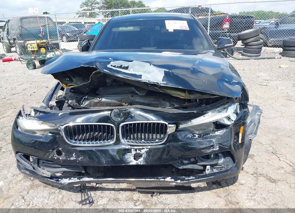2017 BMW 3 SERIES VIN: WBA8E5G30HNU42709