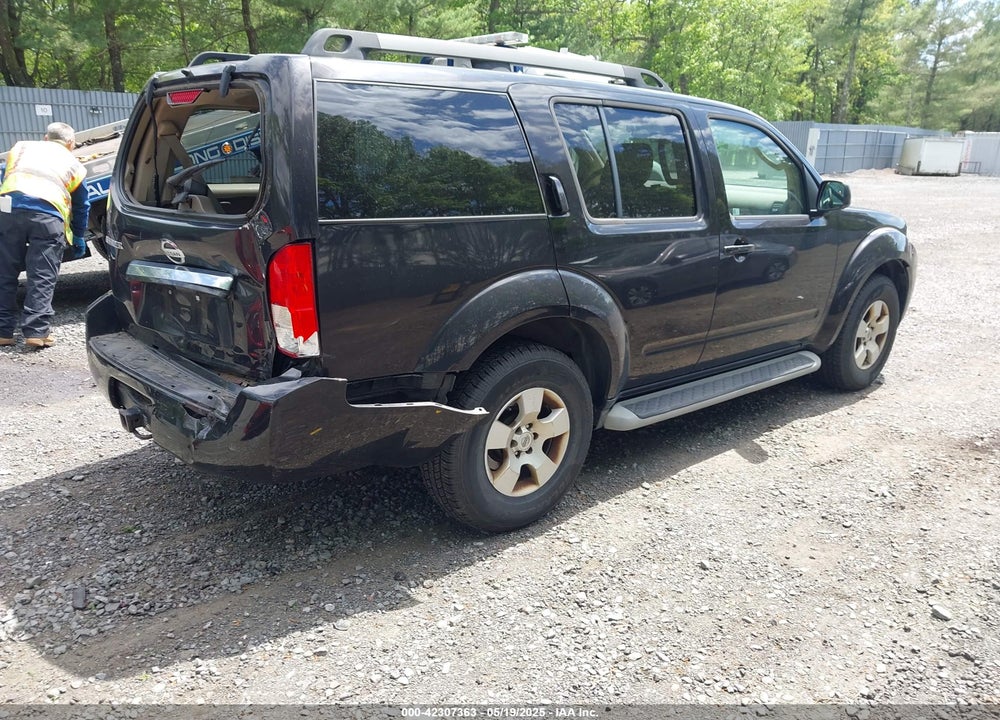 2011 NISSAN PATHFINDER S VIN: 5N1AR1NB9BC632700