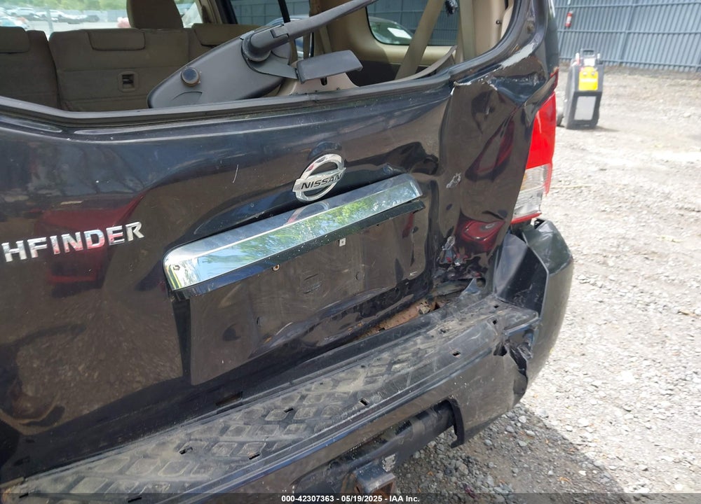 2011 NISSAN PATHFINDER S VIN: 5N1AR1NB9BC632700