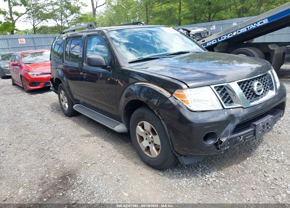 2011 NISSAN PATHFINDER S VIN: 5N1AR1NB9BC632700