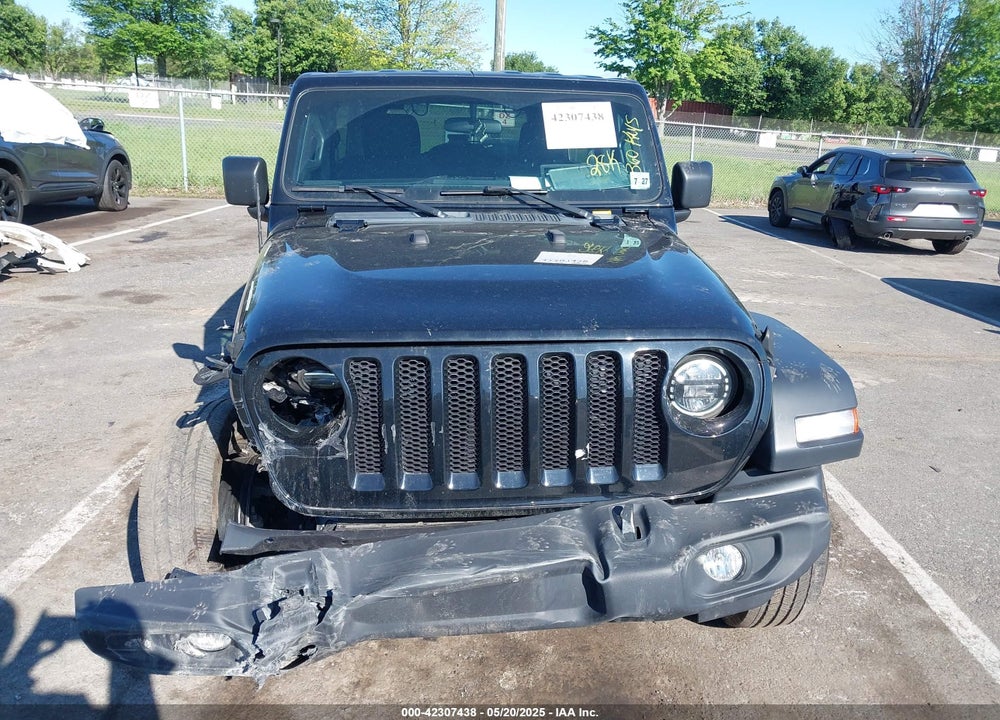 2022 JEEP WRANGLER UNLIMITED VIN: 1C4HJXDN4NW255589