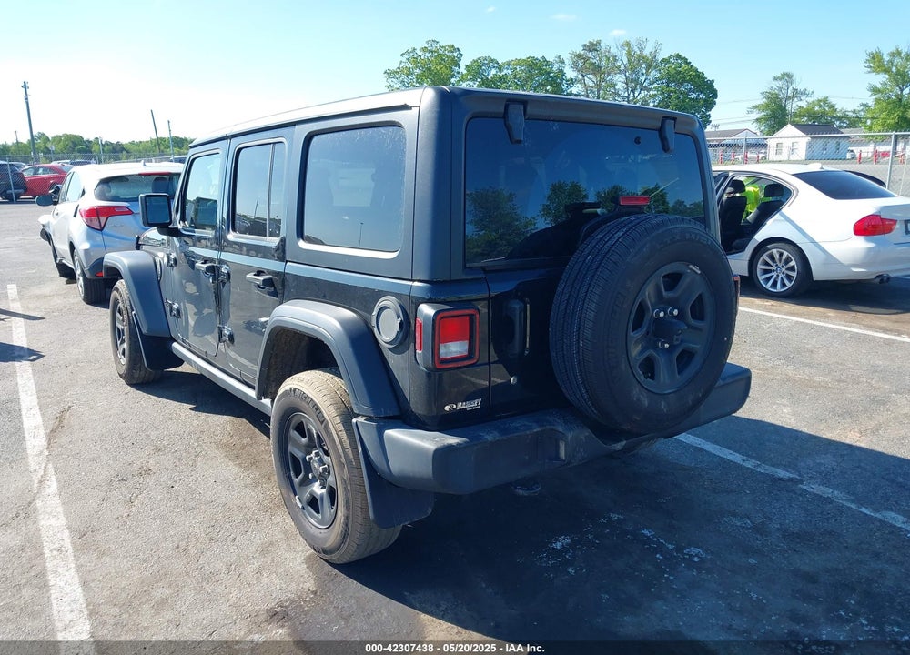 2022 JEEP WRANGLER UNLIMITED VIN: 1C4HJXDN4NW255589