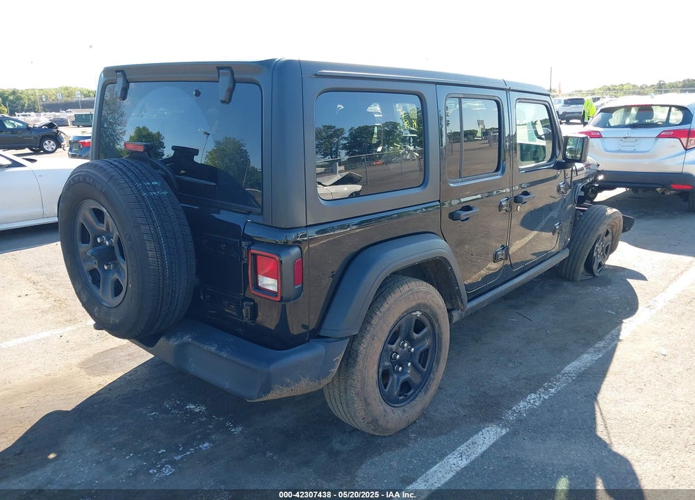 2022 JEEP WRANGLER UNLIMITED VIN: 1C4HJXDN4NW255589