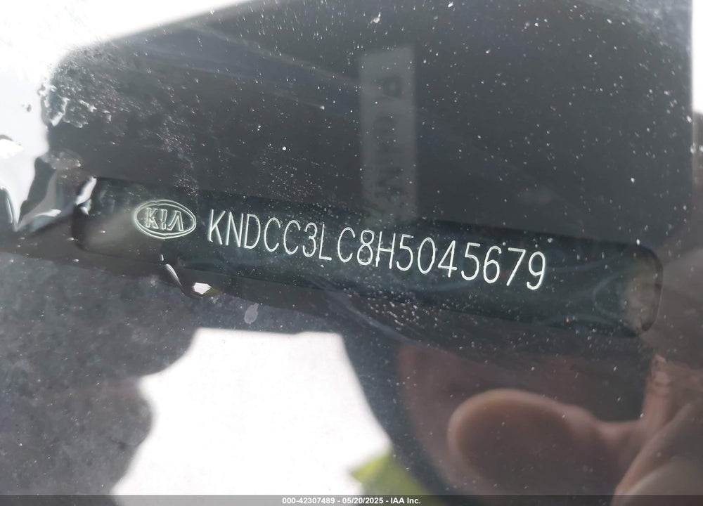 2017 KIA NIRO EX VIN: KNDCC3LC8H5045679