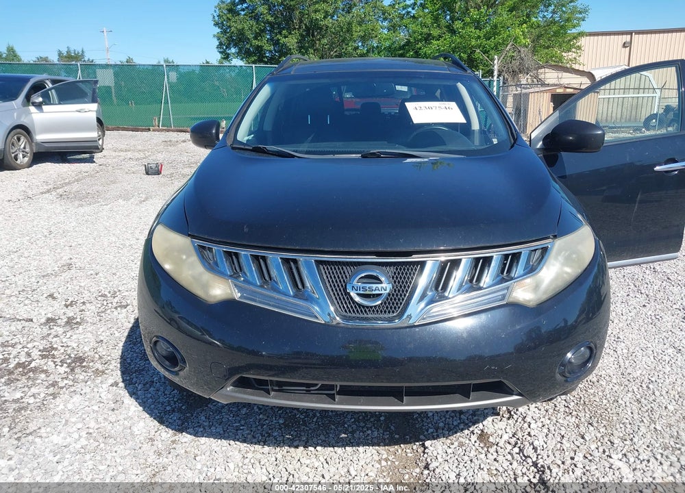 2009 NISSAN MURANO SL VIN: JN8AZ18W89W125660