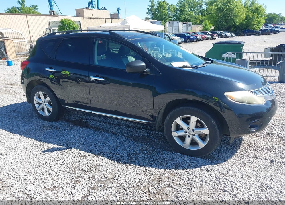 2009 NISSAN MURANO SL VIN: JN8AZ18W89W125660