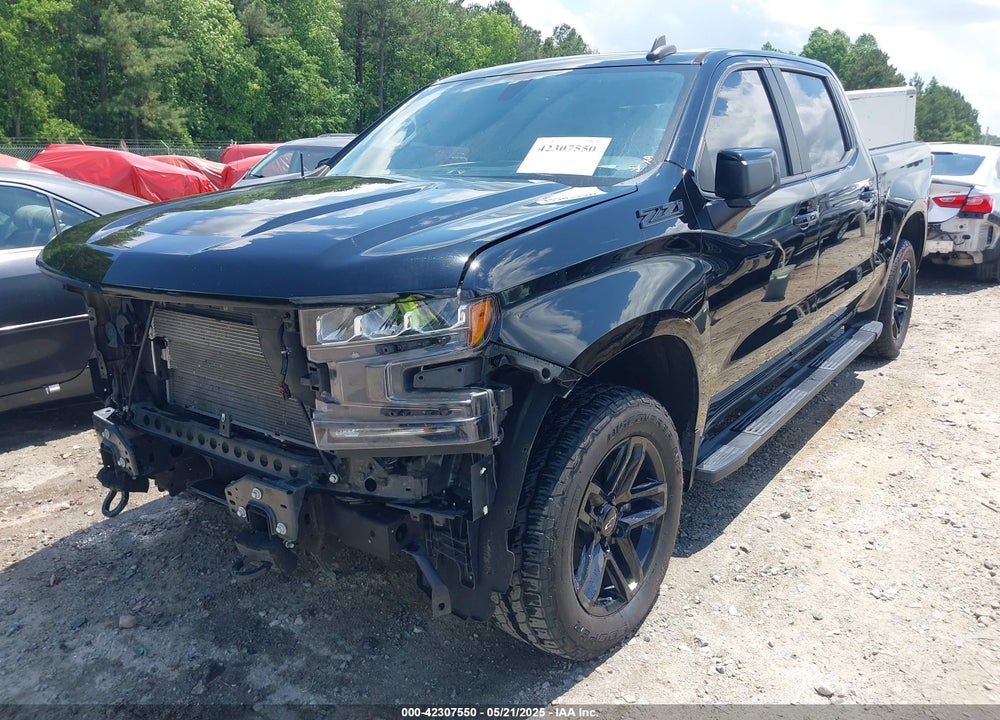 2020 CHEVROLET SILVERADO 1500 4WD SHORT BED RST VIN: 3GCUYEED7LG179012