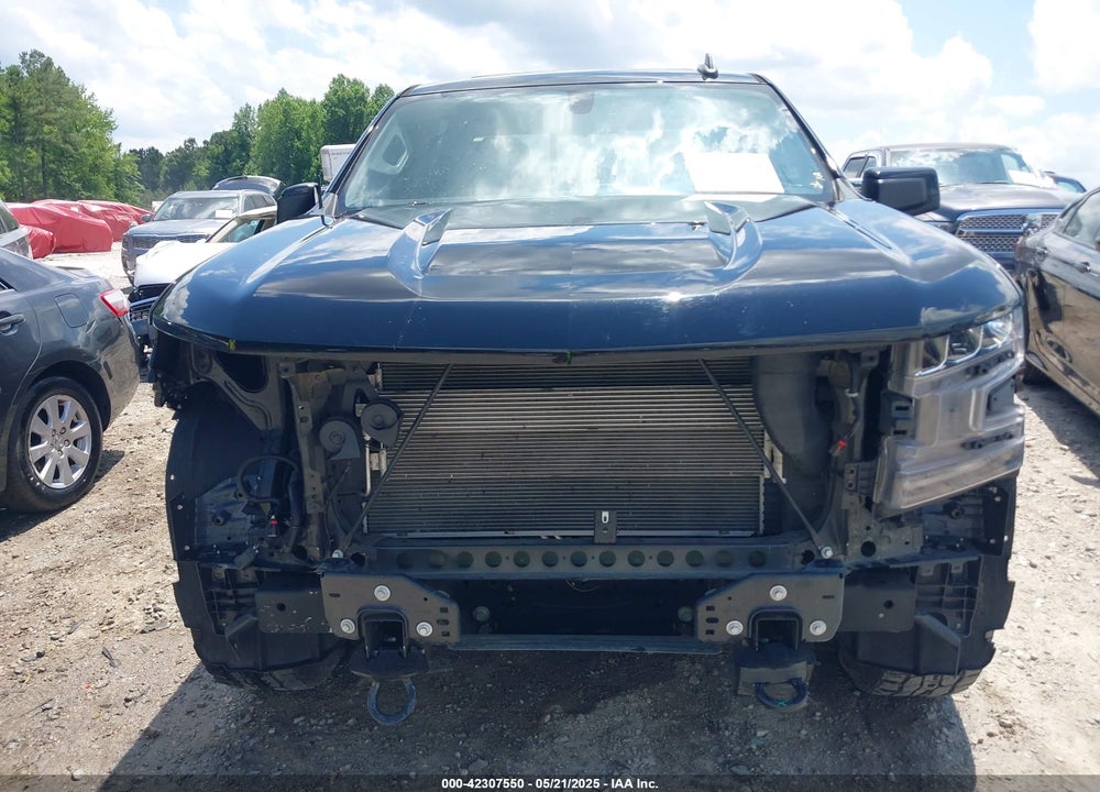 2020 CHEVROLET SILVERADO 1500 4WD SHORT BED RST VIN: 3GCUYEED7LG179012