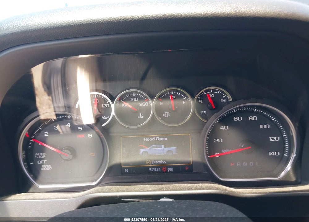 2020 CHEVROLET SILVERADO 1500 4WD SHORT BED RST VIN: 3GCUYEED7LG179012