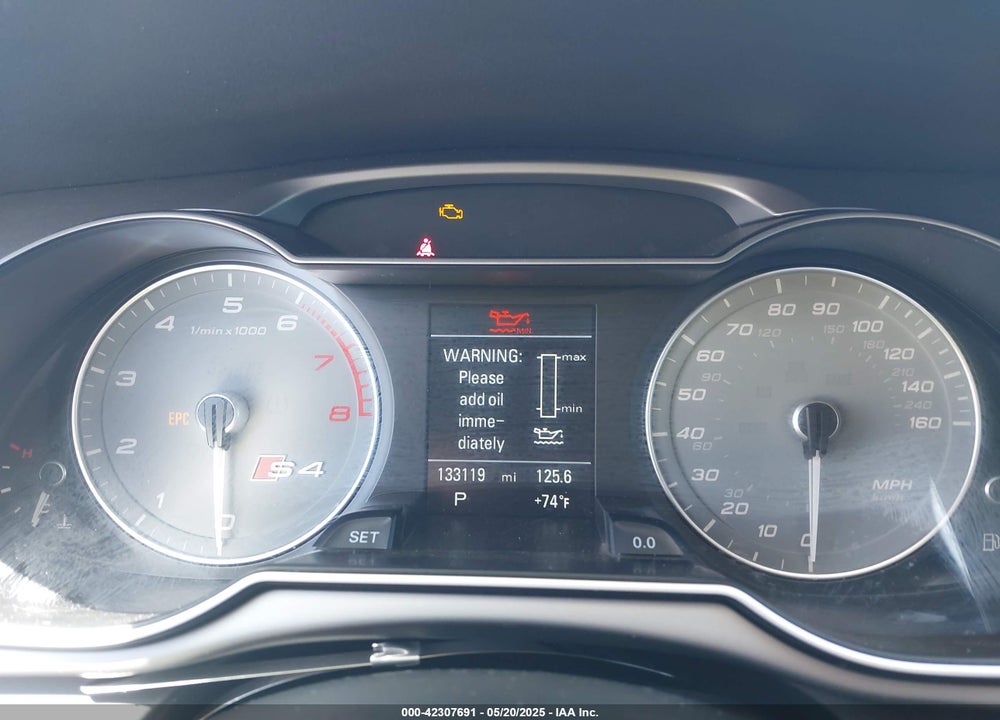 2015 AUDI S4 VIN: WAUKGAFL5FA052154