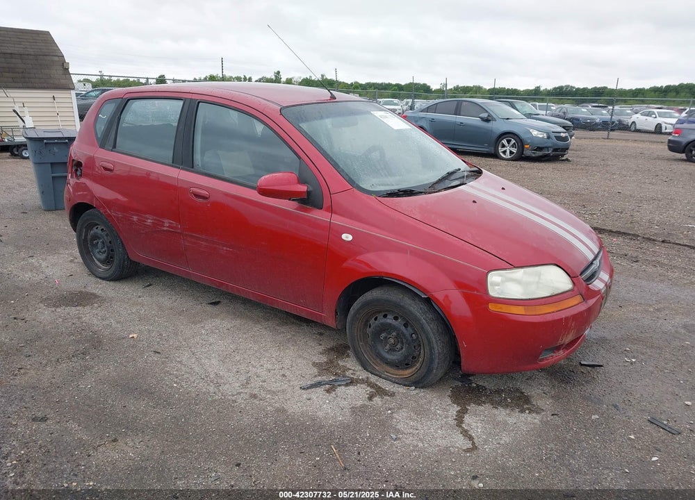 2006 CHEVROLET AVEO SPECIAL VALUE VIN: KL1TD66686B681805