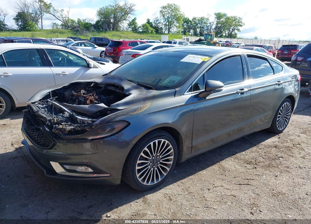 2017 FORD FUSION TITANIUM VIN: 3FA6P0K98HR124035