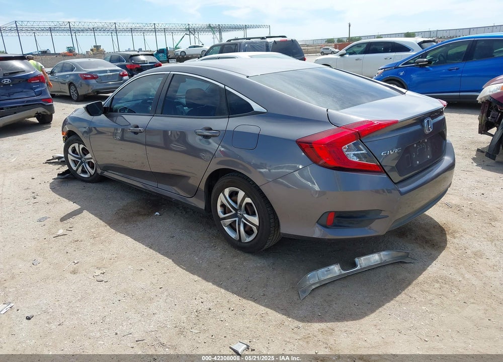 2018 HONDA CIVIC VIN: 2HGFC2F50JH599142