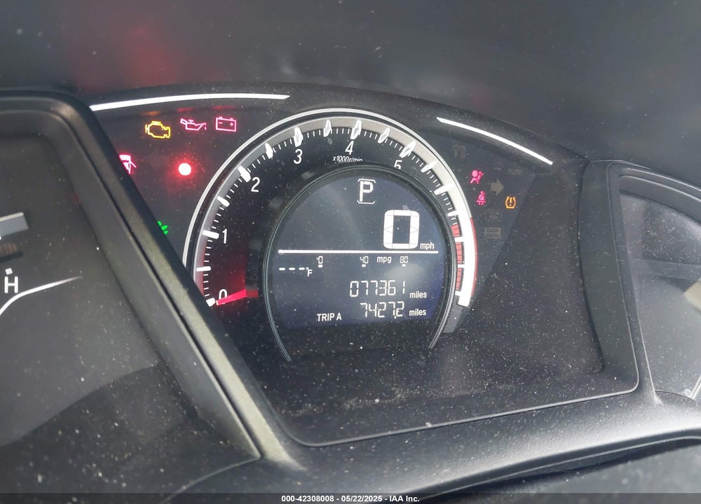 2018 HONDA CIVIC VIN: 2HGFC2F50JH599142