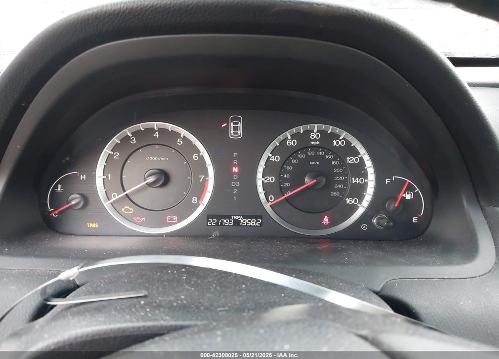 2009 HONDA ACCORD VIN: 1HGCP26809A033848