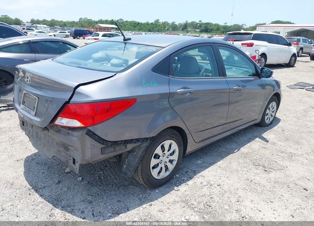 2017 HYUNDAI ACCENT SE VIN: KMHCT4AE3HU301450