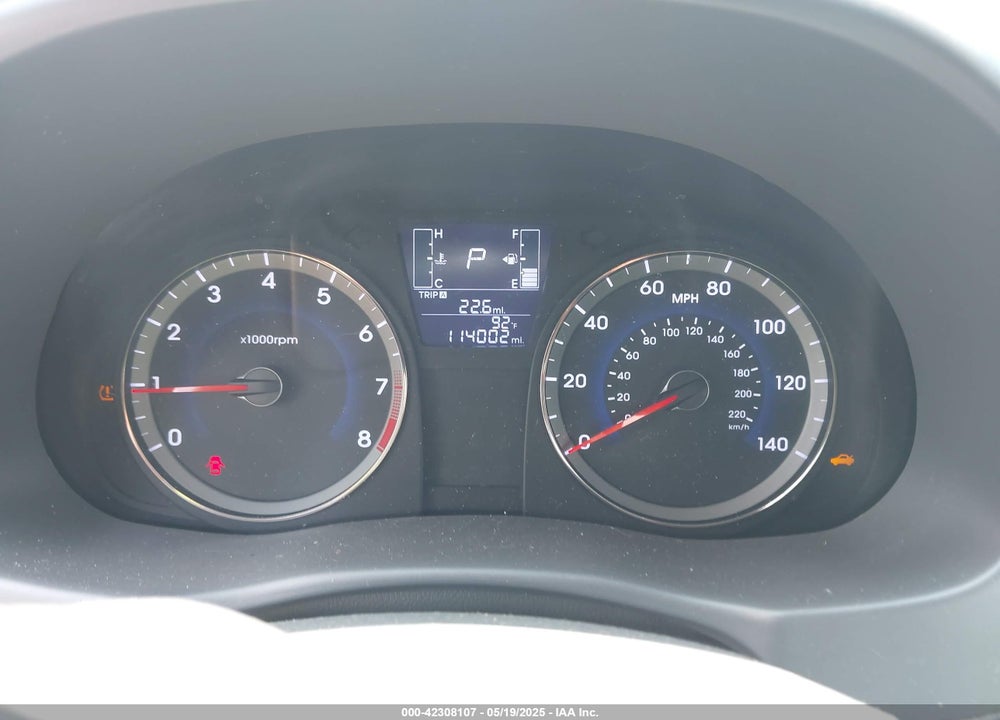 2017 HYUNDAI ACCENT SE VIN: KMHCT4AE3HU301450