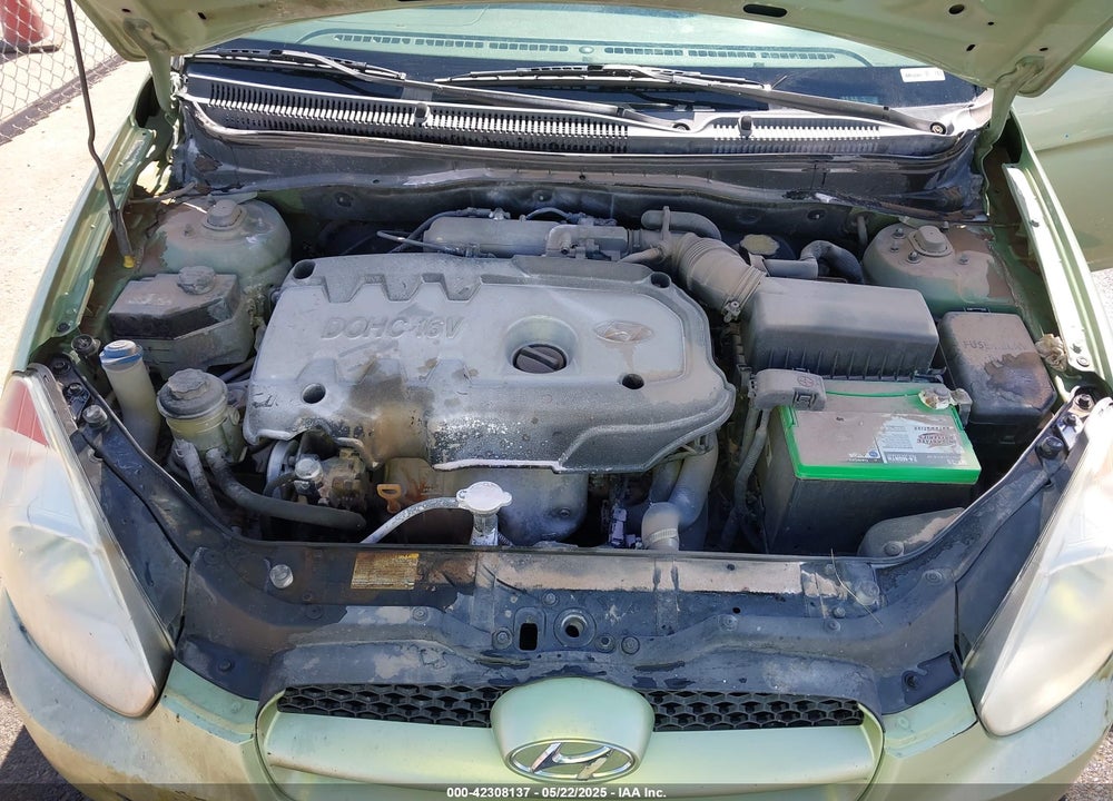 2007 HYUNDAI ACCENT GS VIN: KMHCM36CX7U052111