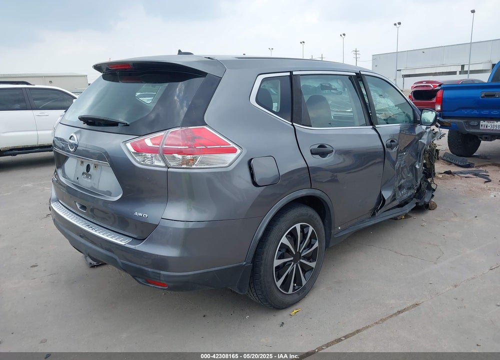 2016 NISSAN ROGUE VIN: KNMAT2MVXGP660089