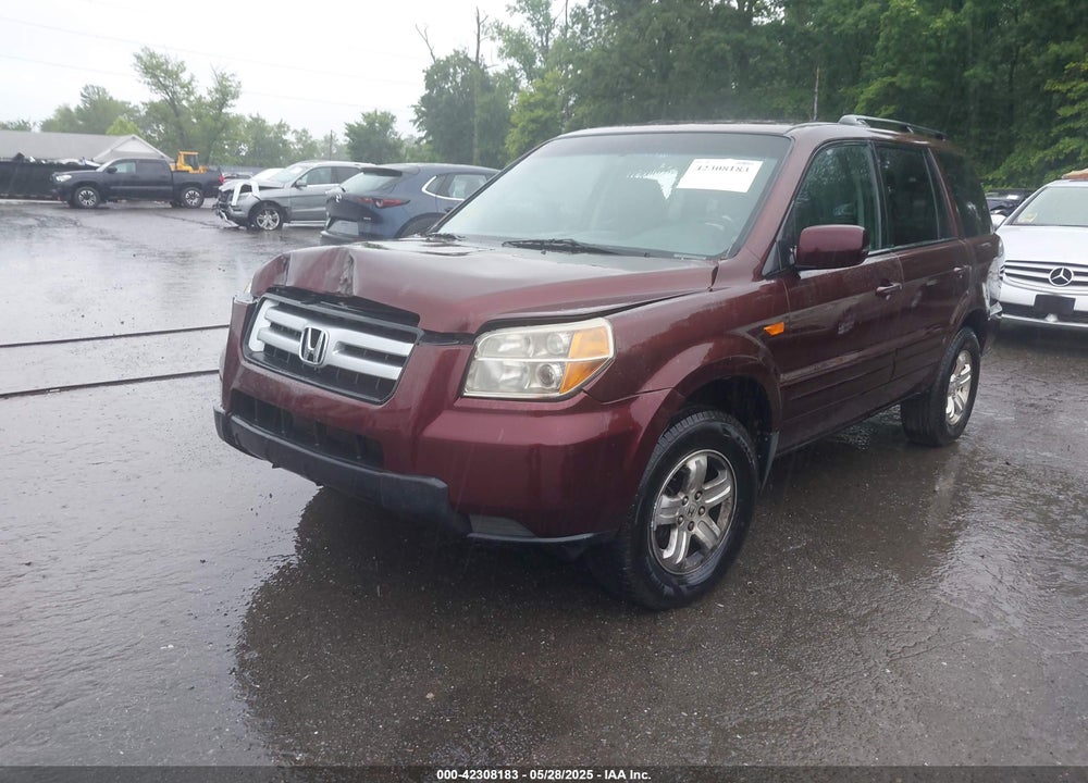 2008 HONDA PILOT VIN: 5FNYF18258B055330