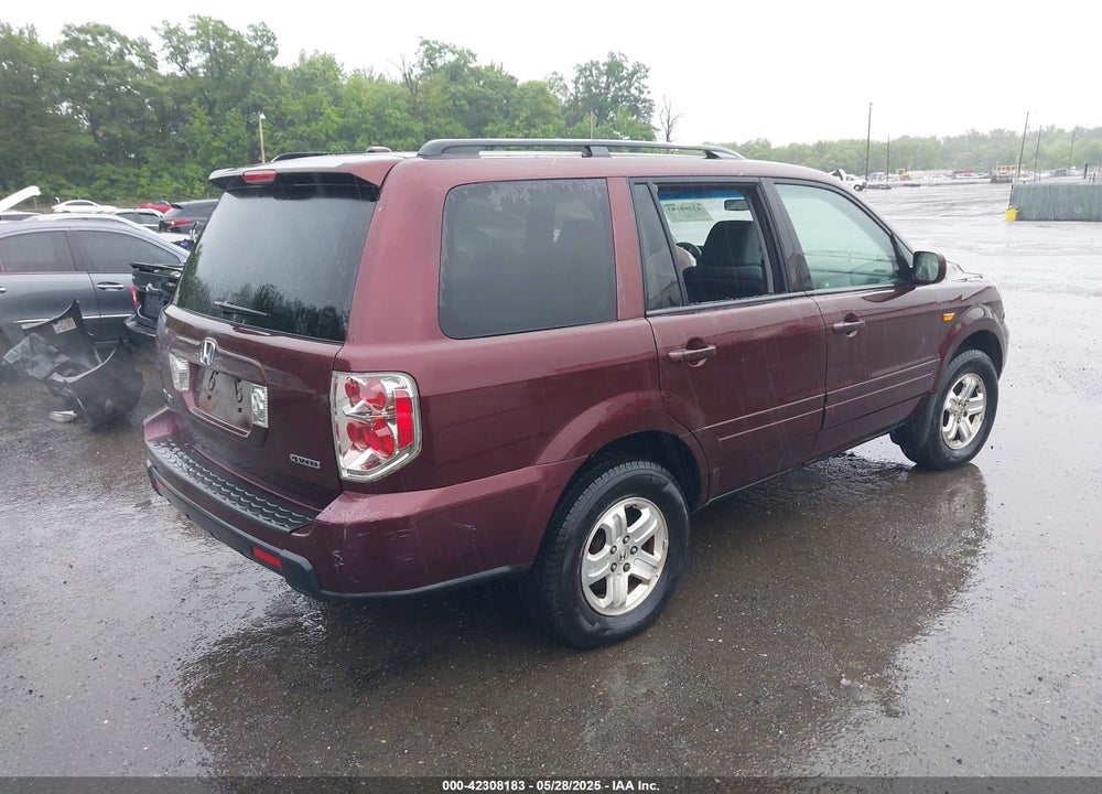 2008 HONDA PILOT VIN: 5FNYF18258B055330
