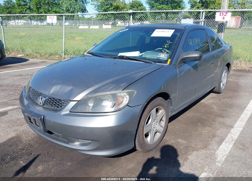 2005 HONDA CIVIC EX VIN: 1HGEM22925L023403