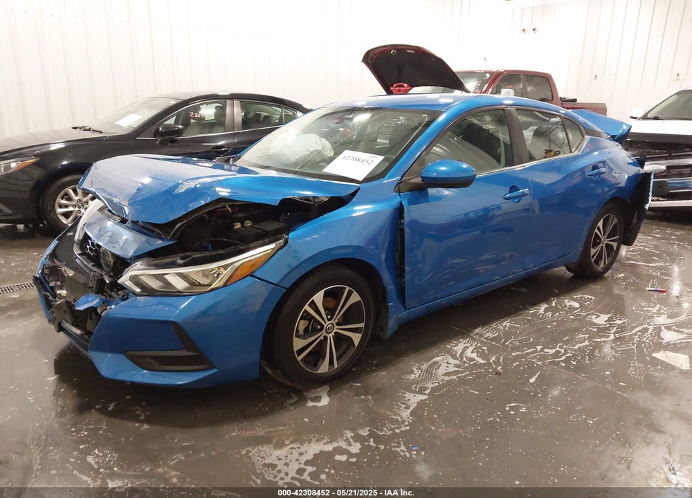 2021 NISSAN SENTRA SV XTRONIC CVT VIN: 3N1AB8CV6MY228510