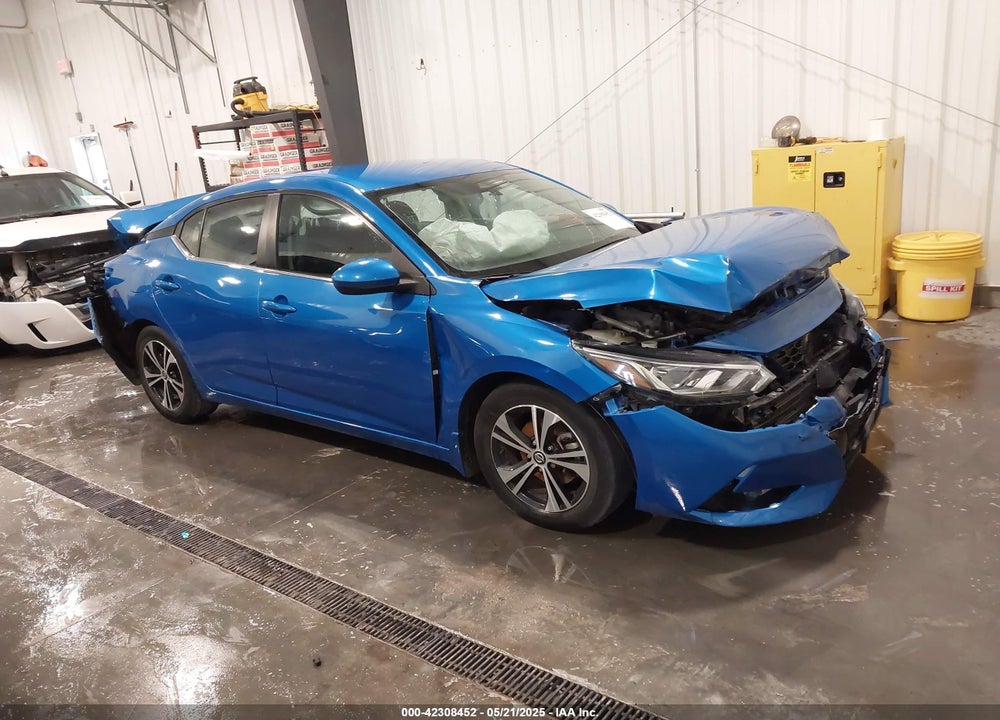 2021 NISSAN SENTRA SV XTRONIC CVT VIN: 3N1AB8CV6MY228510