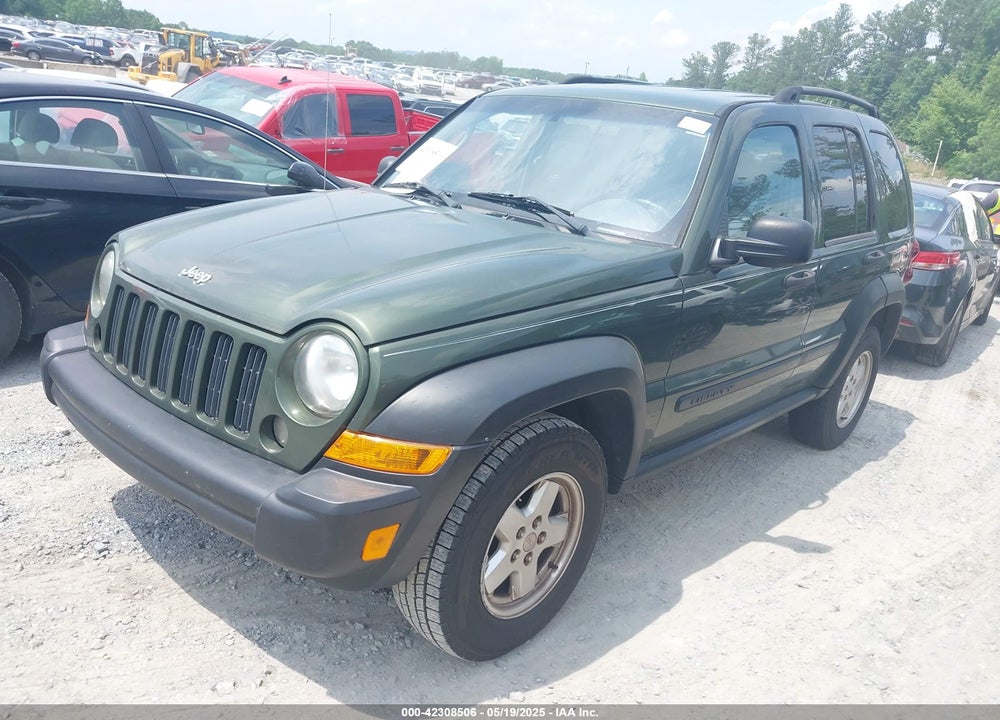 2007 JEEP LIBERTY SPORT VIN: 1J4GK48K47W541592