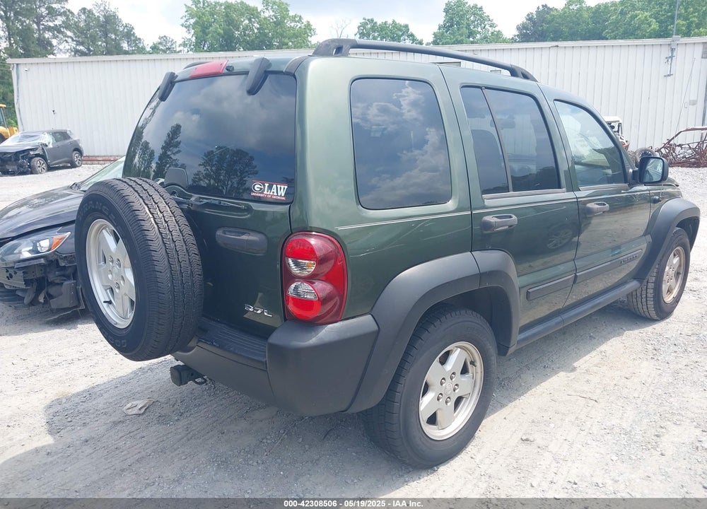 2007 JEEP LIBERTY SPORT VIN: 1J4GK48K47W541592