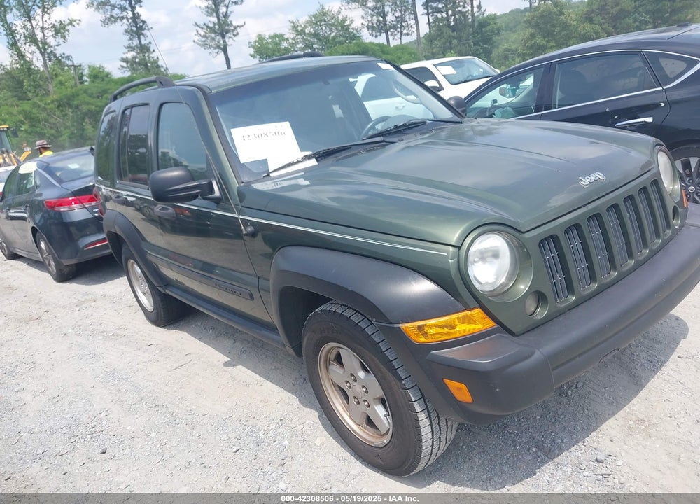 2007 JEEP LIBERTY SPORT VIN: 1J4GK48K47W541592