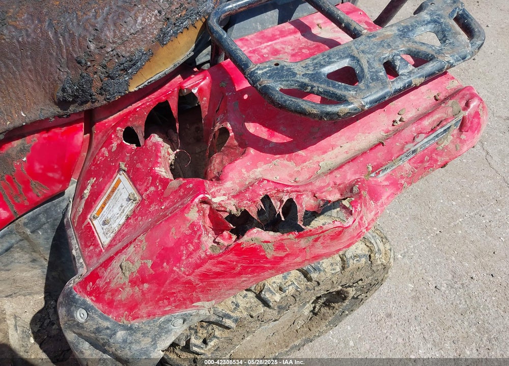 2017 HONDA TRX500 FM VIN: 1HFTE4522H4202297